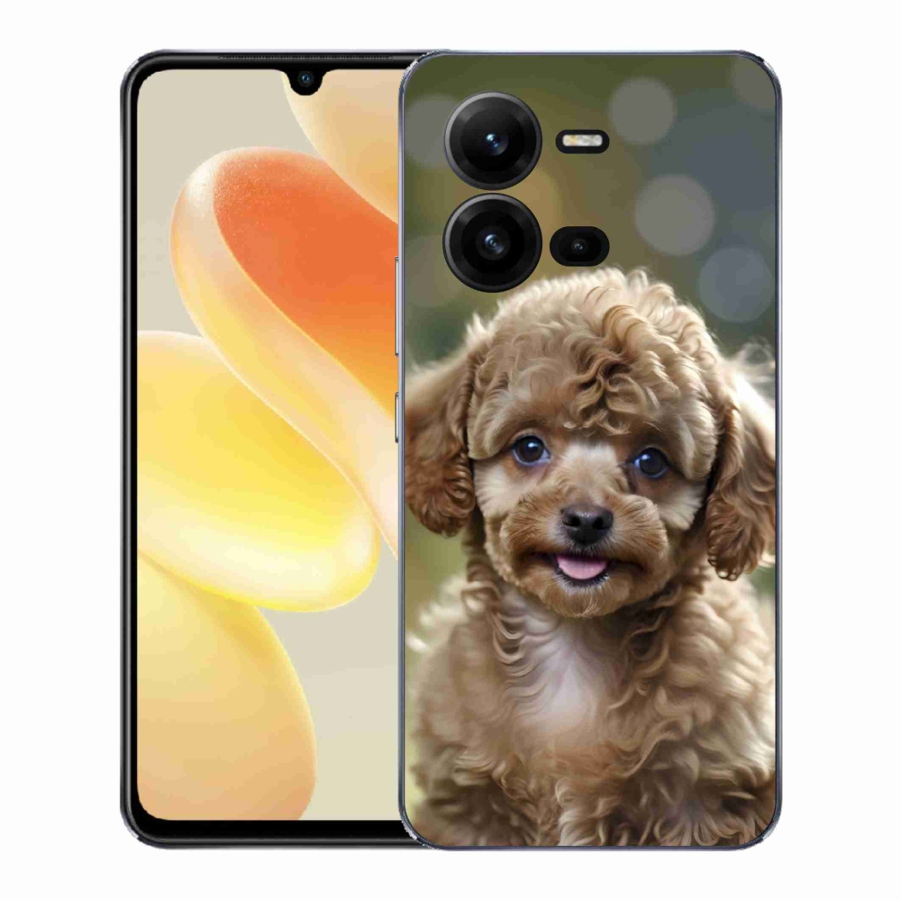 Gélový kryt mmCase na Vivo X80 Lite - roztomilý pudel