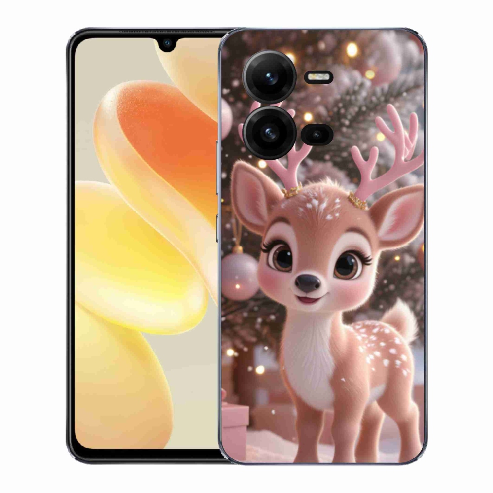 Gélový kryt mmCase na Vivo X80 Lite - roztomilý sob