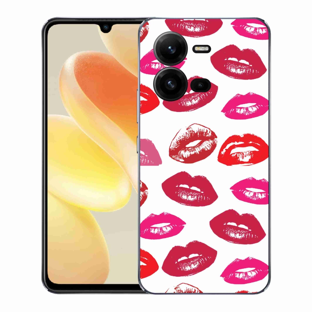 Gélový kryt mmCase na Vivo X80 Lite - pery