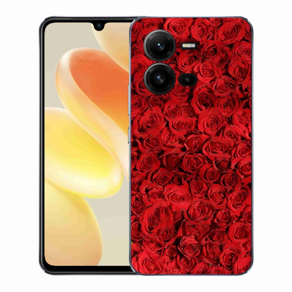 Gélový kryt mmCase na Vivo X80 Lite - ruža