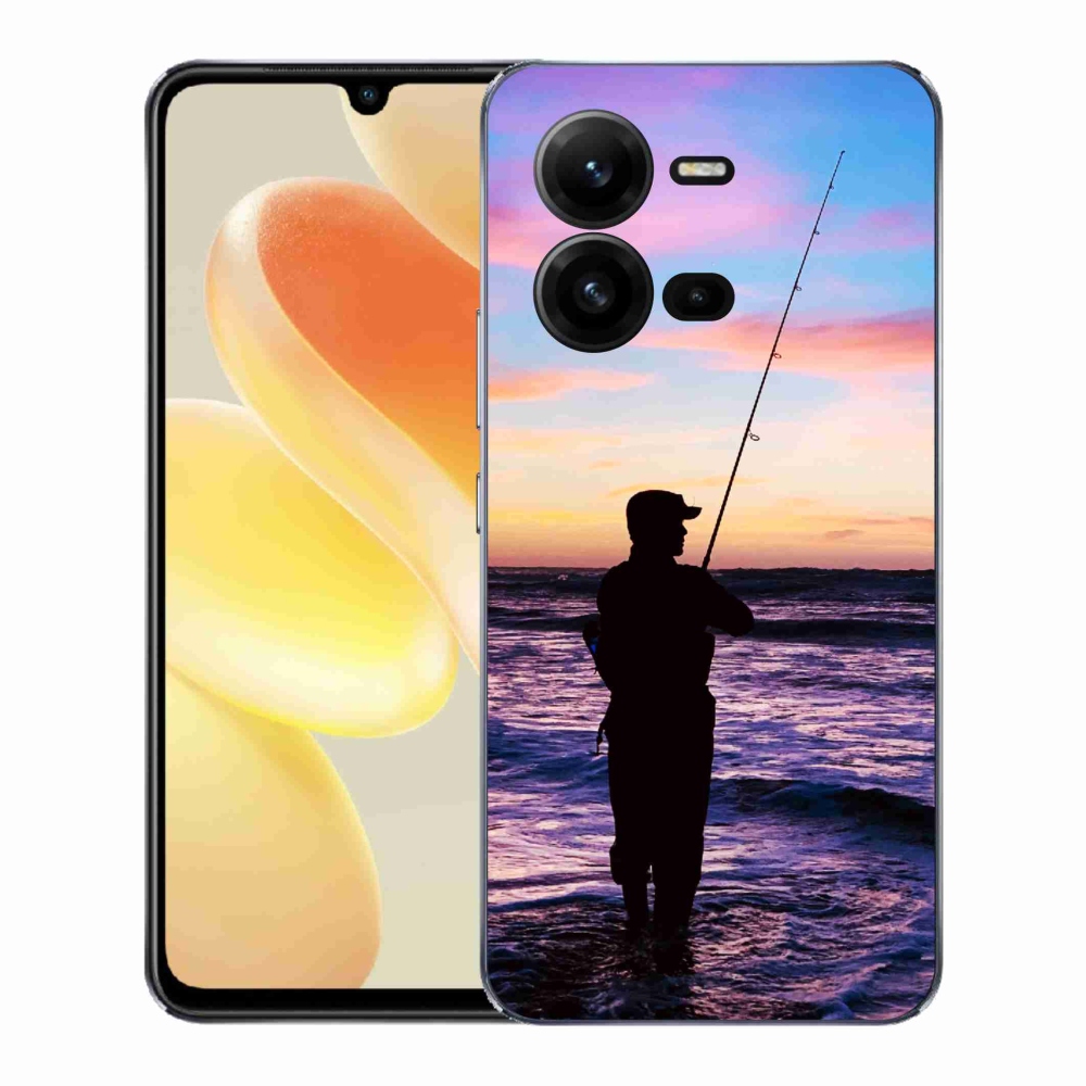Gélový kryt mmCase na Vivo X80 Lite - rybárčenie 1