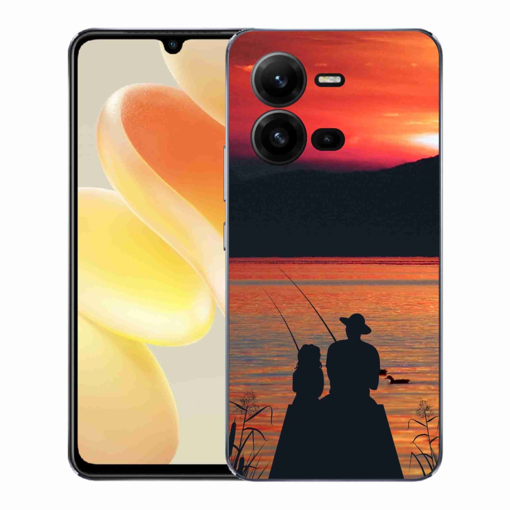 Gélový kryt mmCase na Vivo X80 Lite - rybárčenie 3