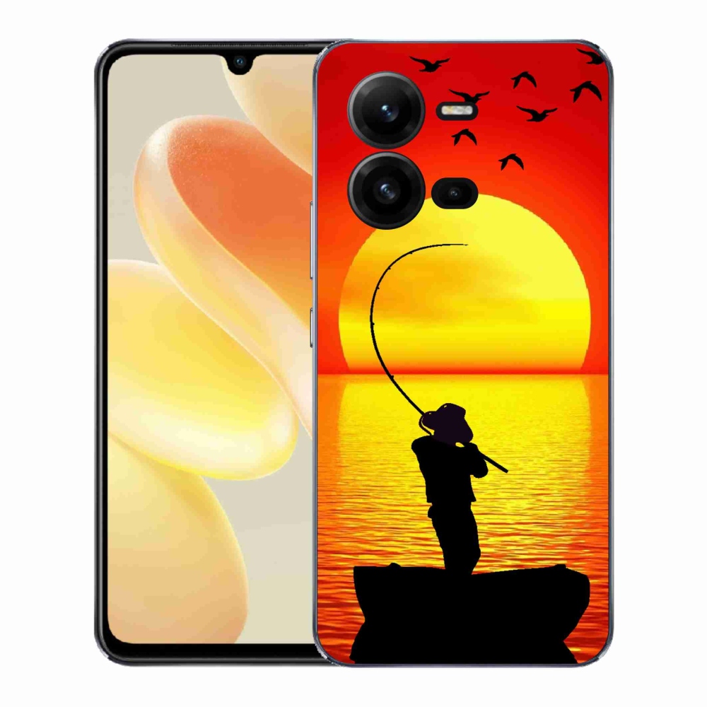 Gélový kryt mmCase na Vivo X80 Lite - rybárčenie