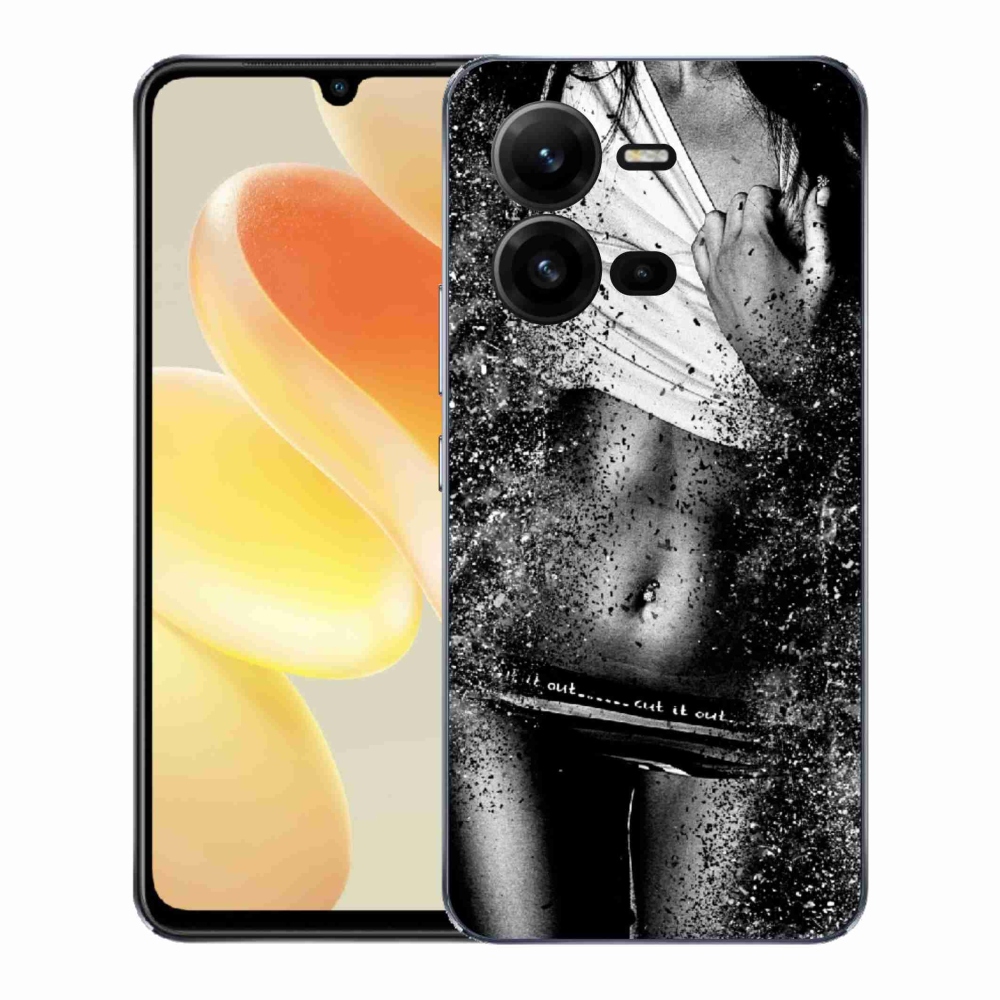 Gélový kryt mmCase na Vivo X80 Lite - sexy žena 1