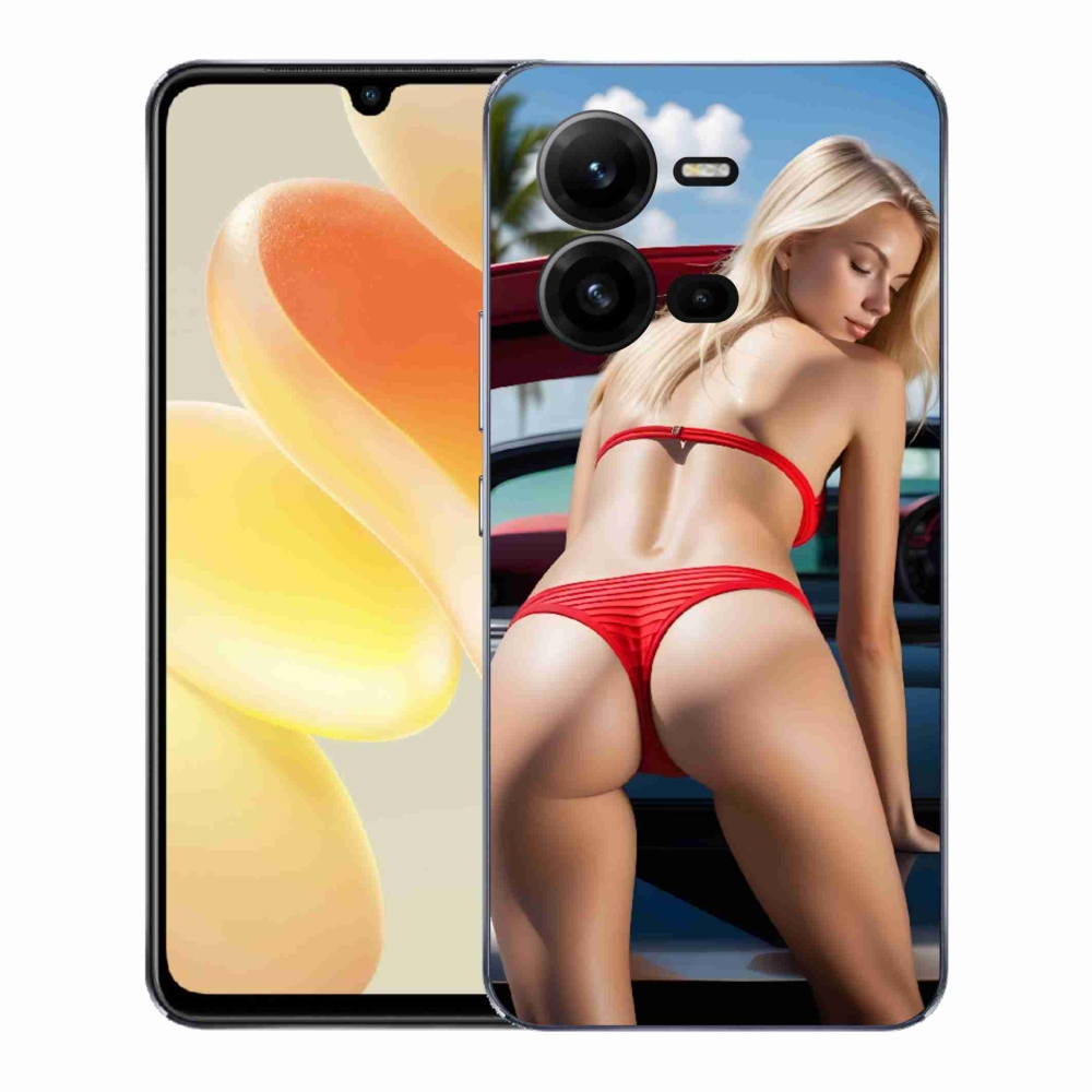 Gélový kryt mmCase na Vivo X80 Lite - sexy žena 2