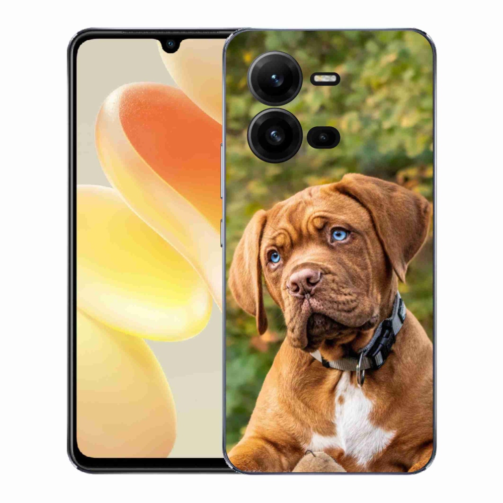 Gélový kryt mmCase na Vivo X80 Lite - šteňa