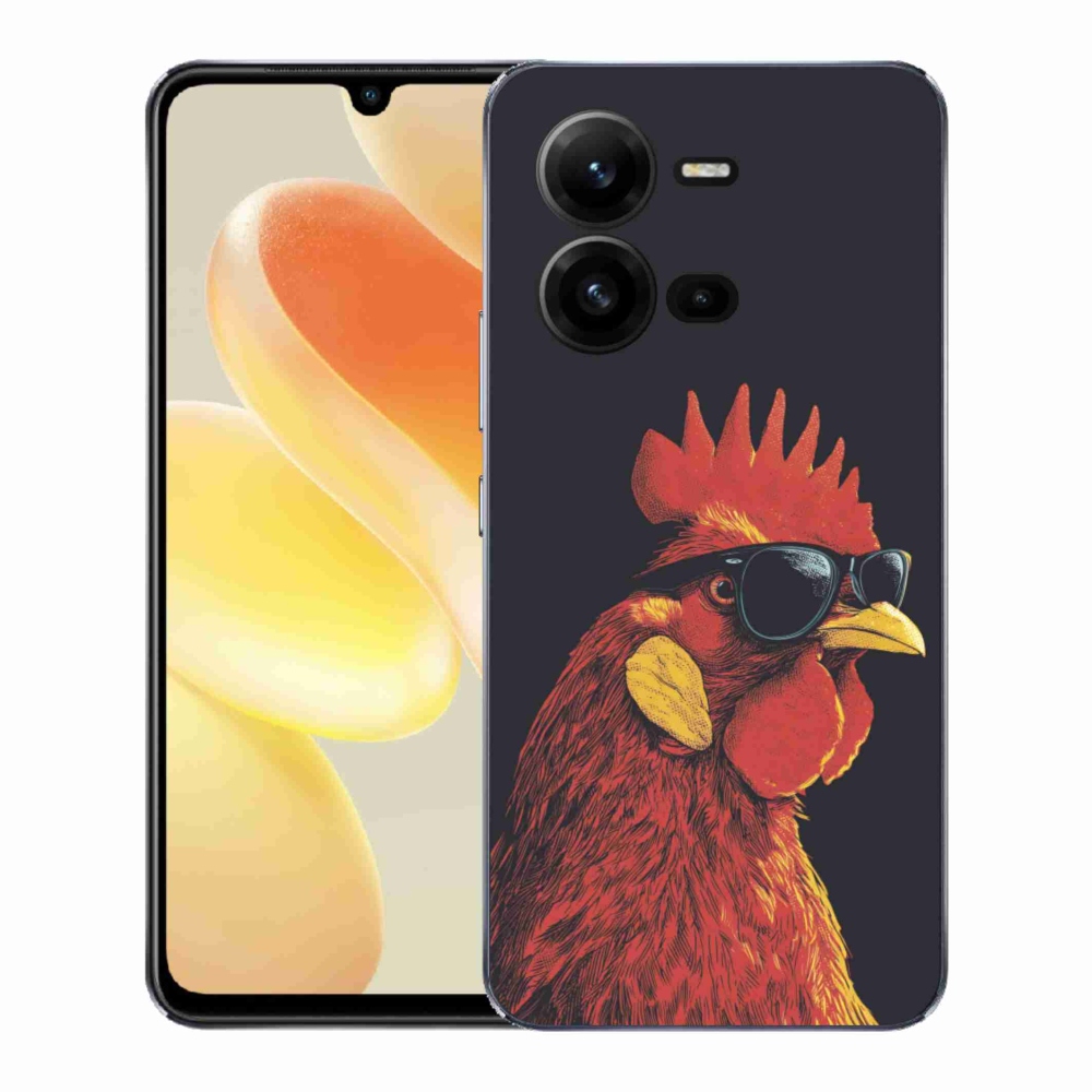 Gélový kryt mmCase na Vivo X80 Lite - štýlový kohút
