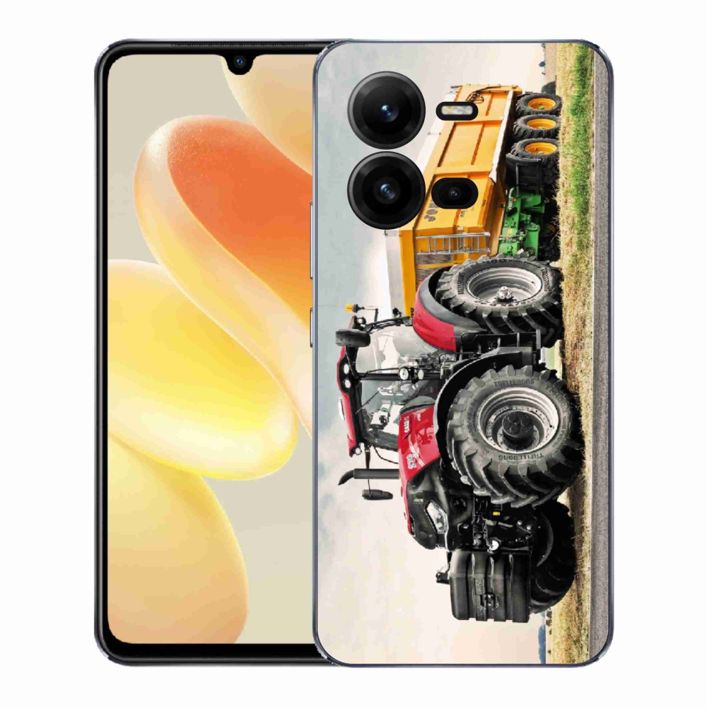 Gélový kryt mmCase na Vivo X80 Lite - traktor 3