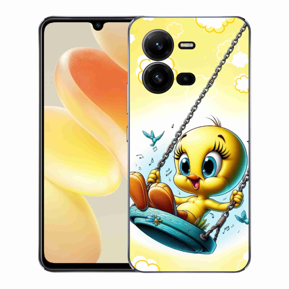 Gélový kryt mmCase na Vivo X80 Lite - tweety