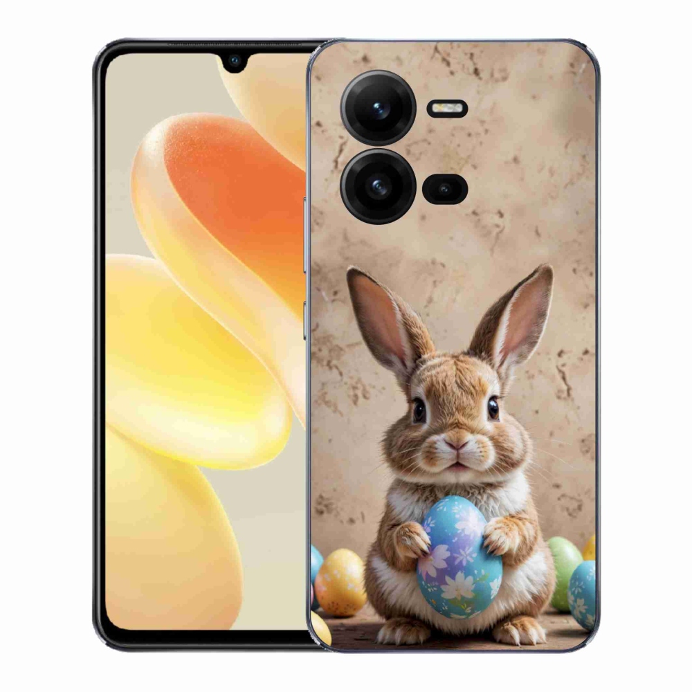 Gélový kryt mmCase na Vivo X80 Lite - veľkonočný zajačik