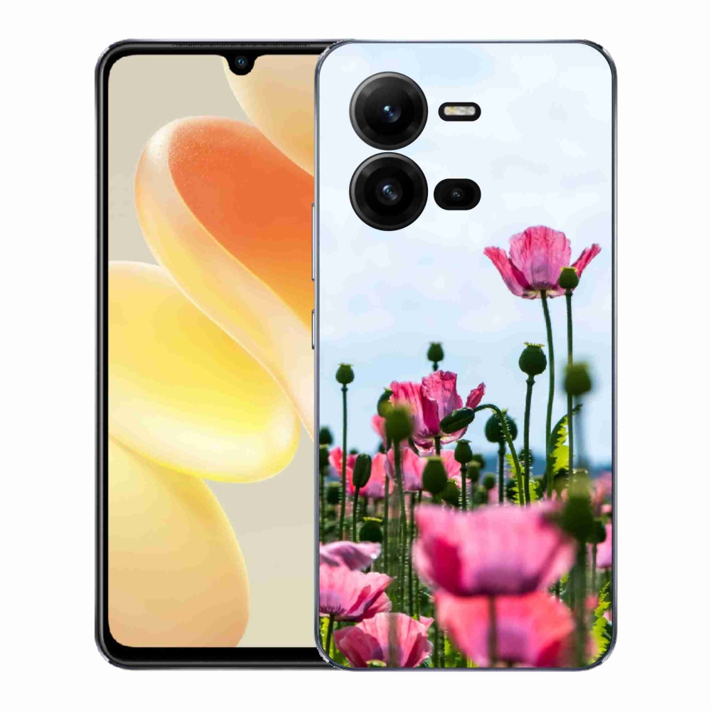 Gélový kryt mmCase na Vivo X80 Lite - vlčí mak