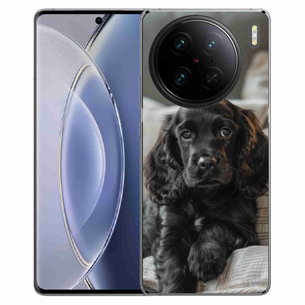 Gélový kryt mmCase na Vivo X90 Pro - anglický kokeršpaniel
