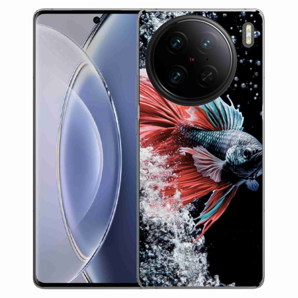 Gélový kryt mmCase na Vivo X90 Pro - bojovníčka pestrá