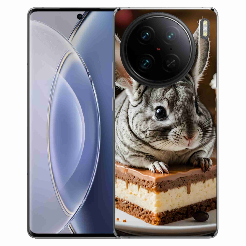 Gélový kryt mmCase na Vivo X90 Pro - činčila