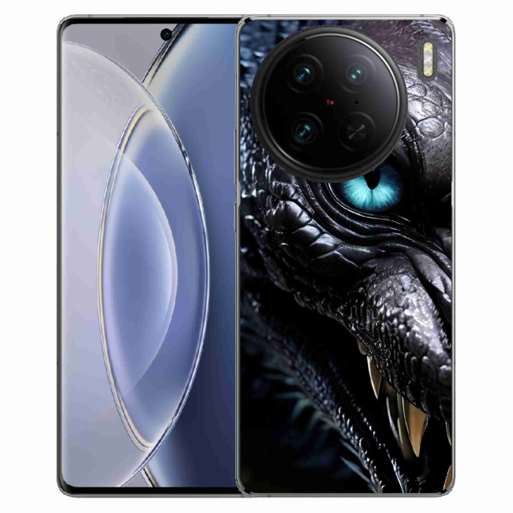 Gélový kryt mmCase na Vivo X90 Pro - dračí pohľad