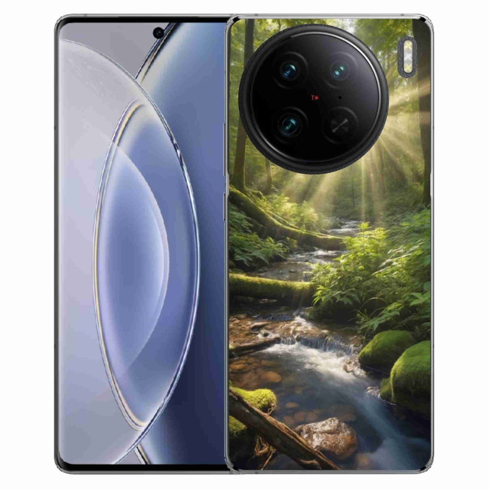 Gélový kryt mmCase na Vivo X90 Pro - hlbina lesa