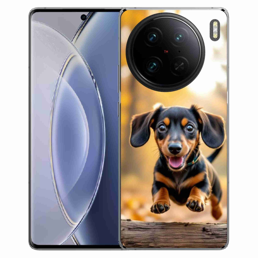 Gélový kryt mmCase na Vivo X90 Pro - jazvečík 2