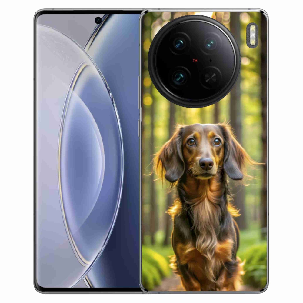 Gélový kryt mmCase na Vivo X90 Pro - jazvečík 4