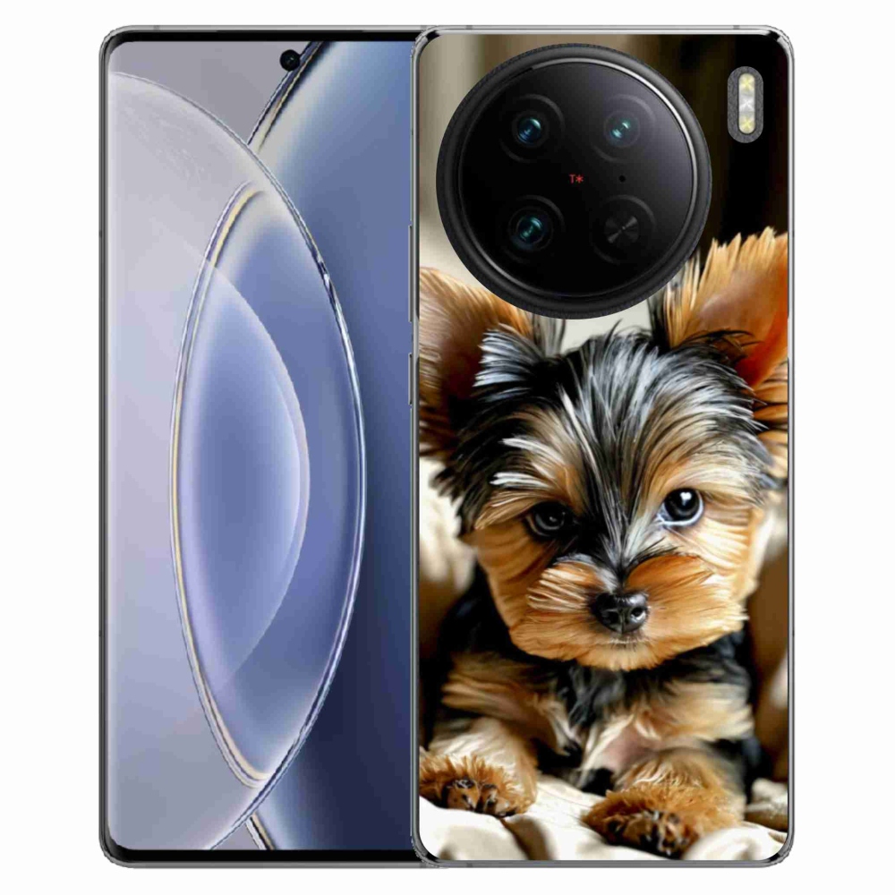 Gélový kryt mmCase na Vivo X90 Pro - yorkšír 11