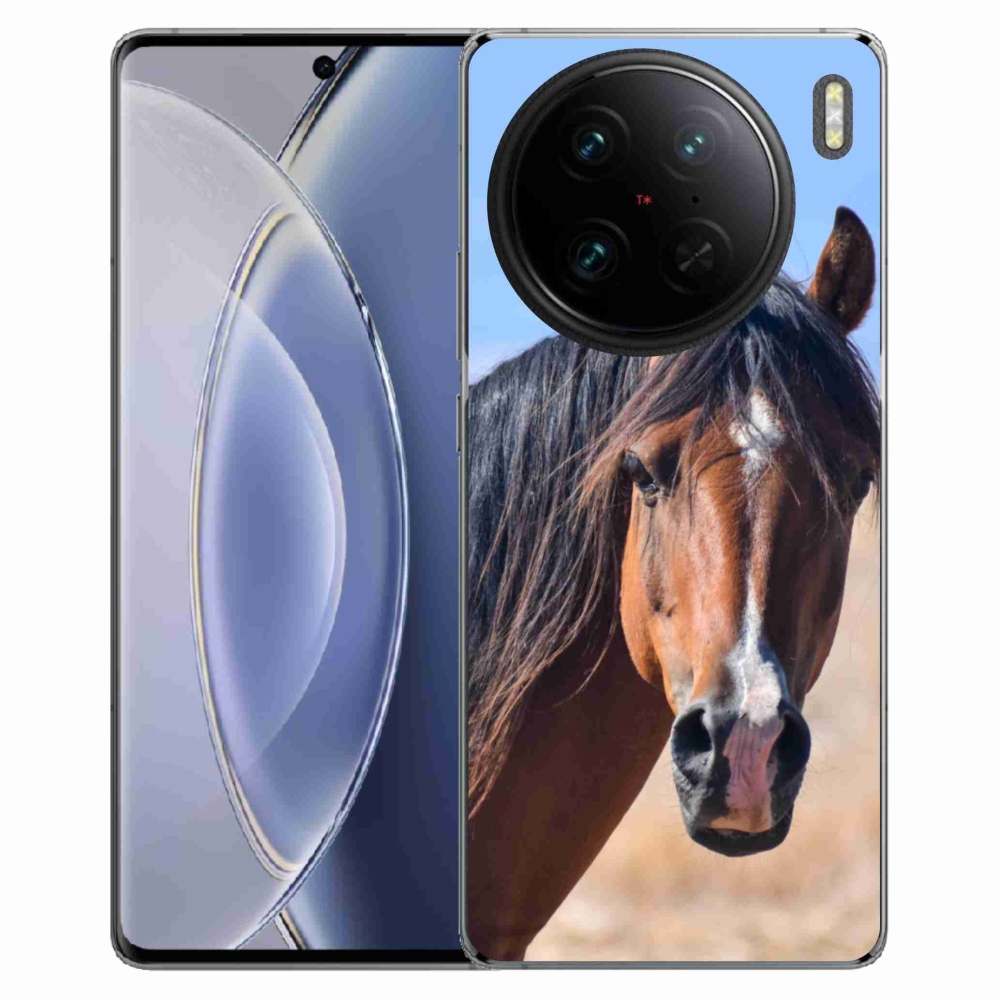 Gélový kryt mmCase na Vivo X90 Pro - pokojný kôň