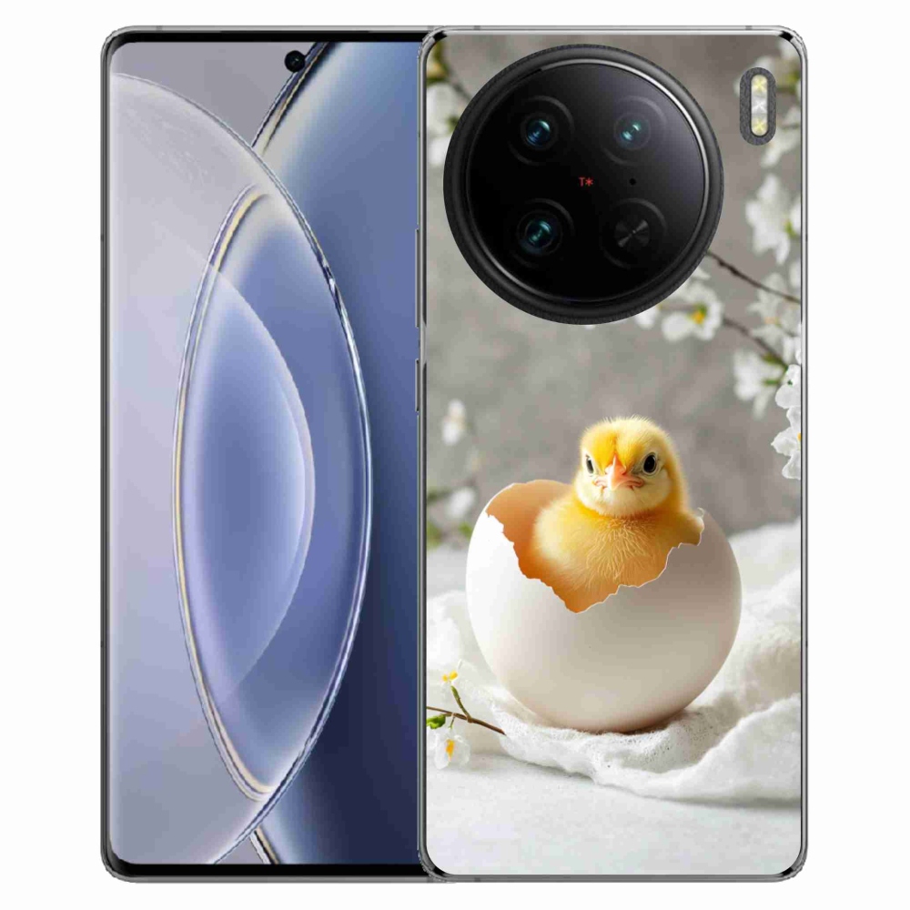 Gélový kryt mmCase na Vivo X90 Pro - kuriatko