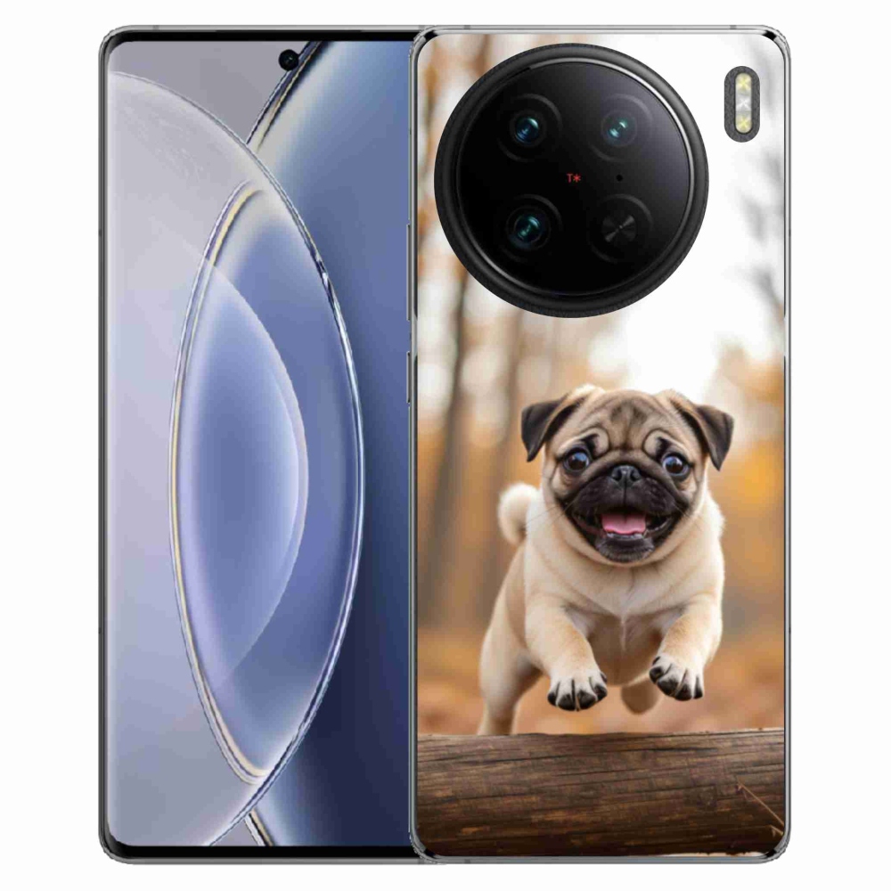 Gélový kryt mmCase na Vivo X90 Pro - mops 2
