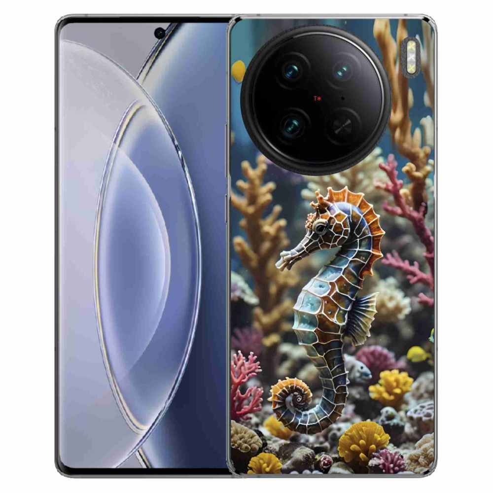 Gélový kryt mmCase na Vivo X90 Pro - morský koník 2