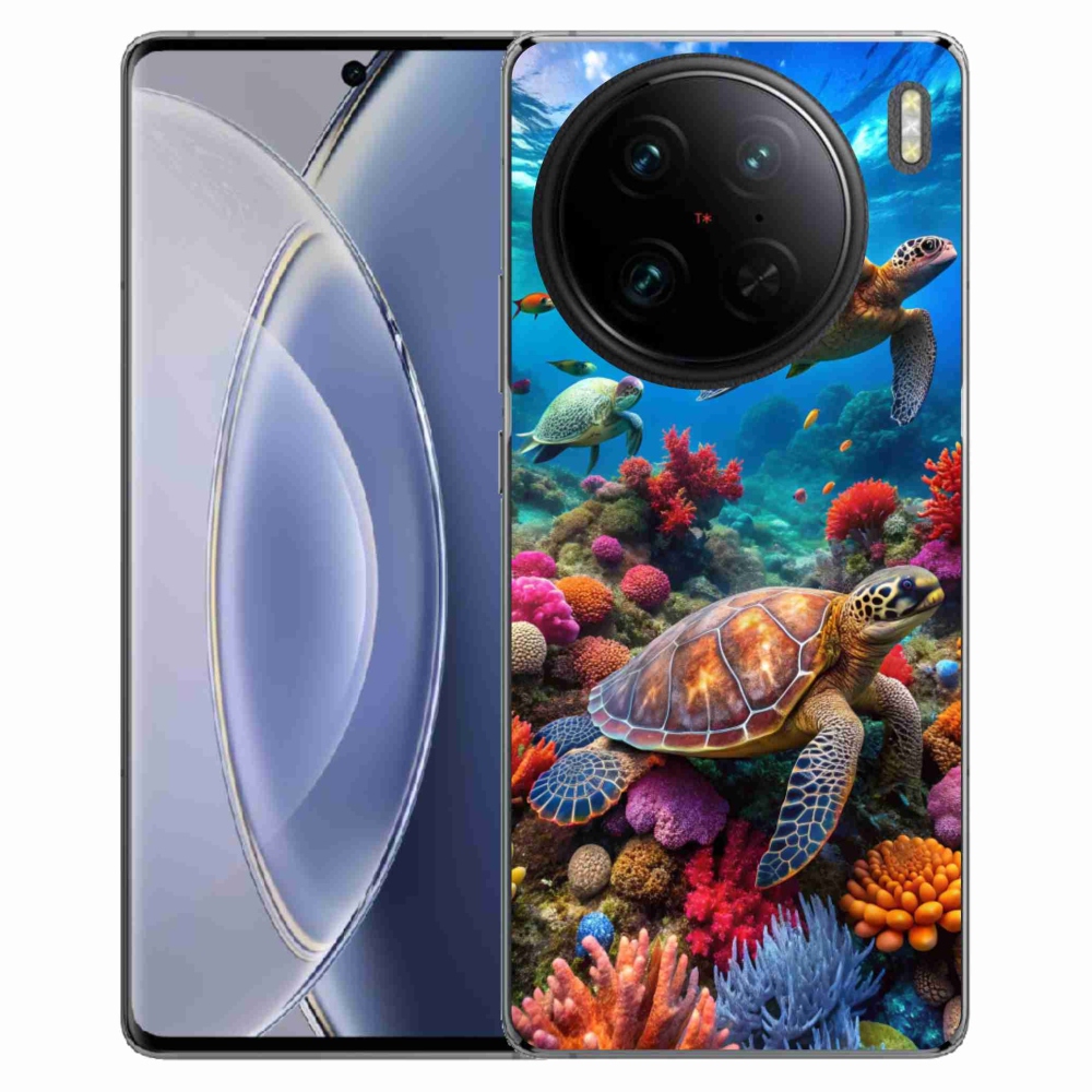 Gélový kryt mmCase na Vivo X90 Pro - morský svet 2