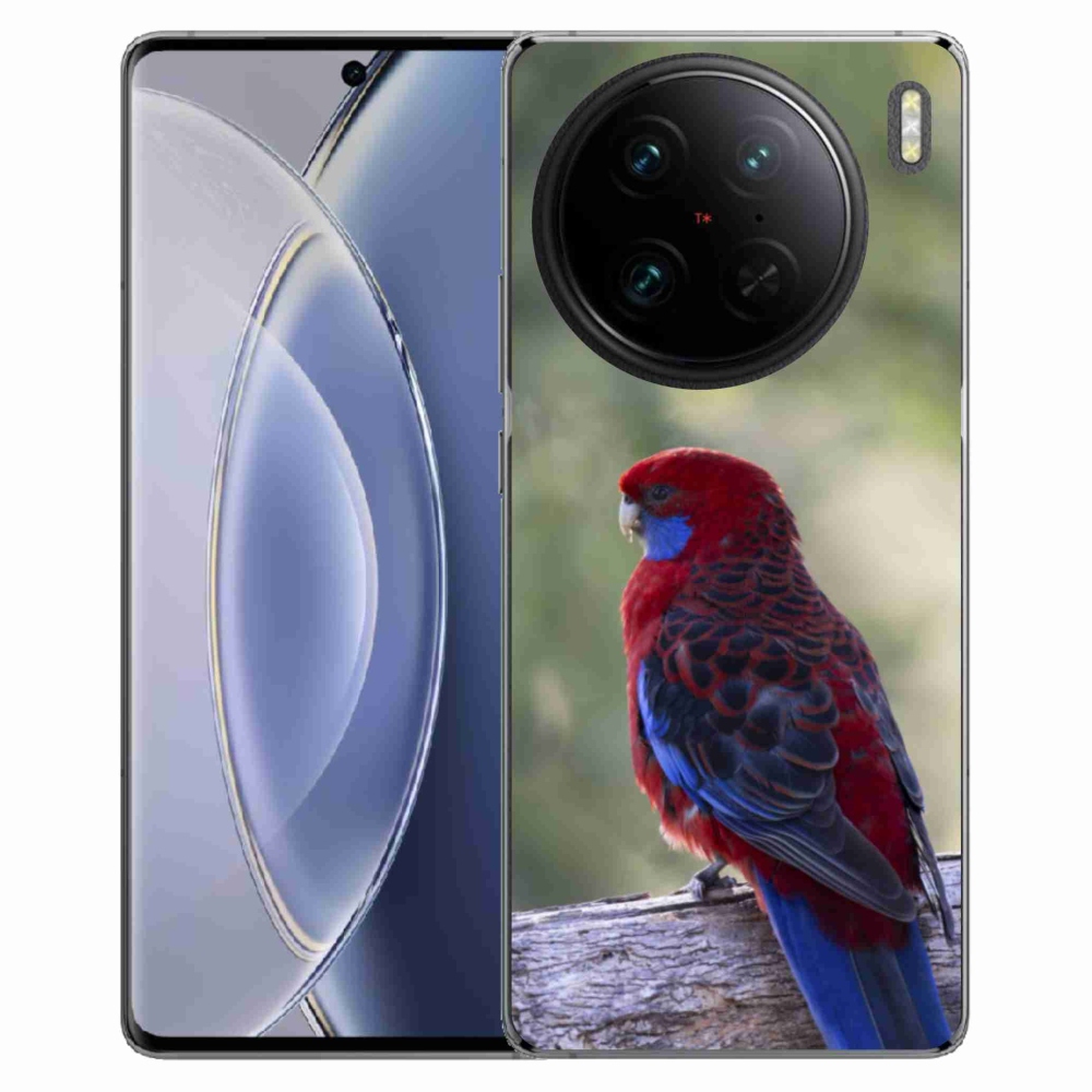 Gélový kryt mmCase na Vivo X90 Pro - papagáj rosela