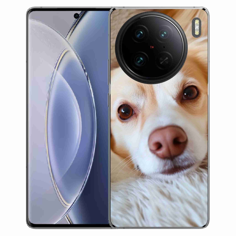Gélový kryt mmCase na Vivo X90 Pro - Roztomilá čivava