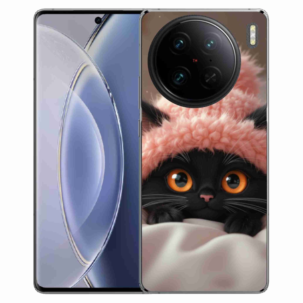 Gélový kryt mmCase na Vivo X90 Pro - roztomilé mačiatko 7