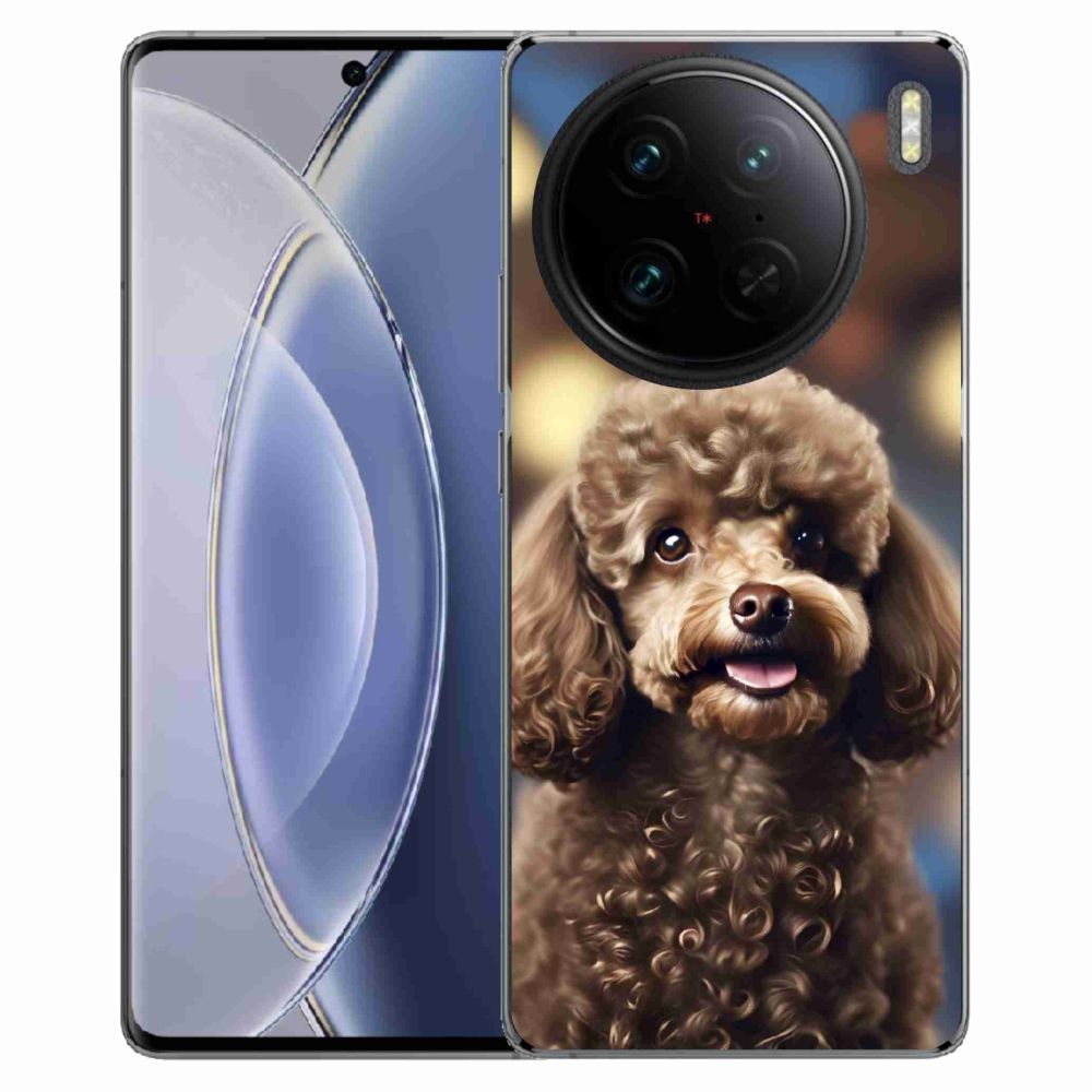 Gélový kryt mmCase na Vivo X90 Pro - roztomilý pudel