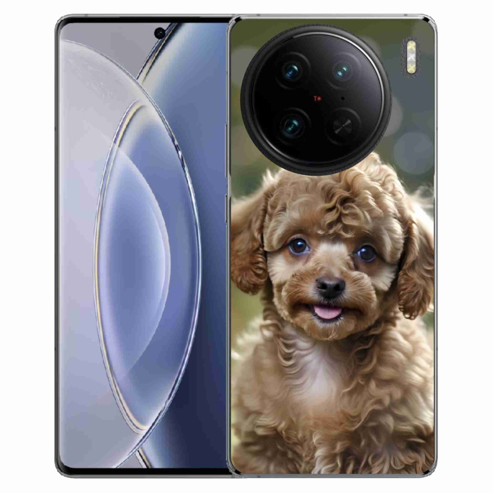 Gélový kryt mmCase na Vivo X90 Pro - roztomilý pudel