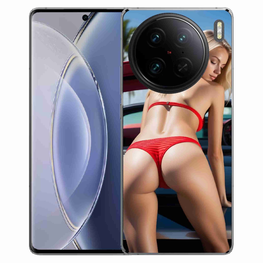 Gélový kryt mmCase na Vivo X90 Pro - sexy žena 2