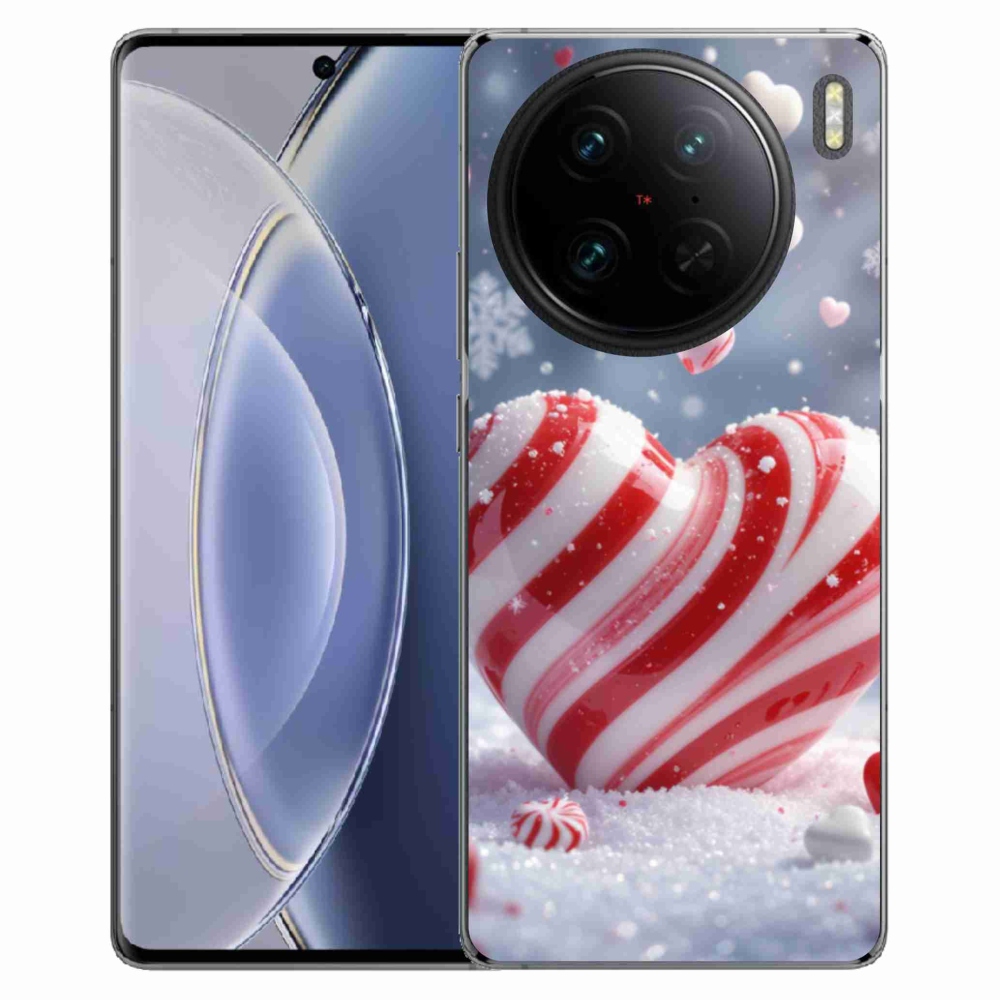 Gélový kryt mmCase na Vivo X90 Pro - sladké srdce