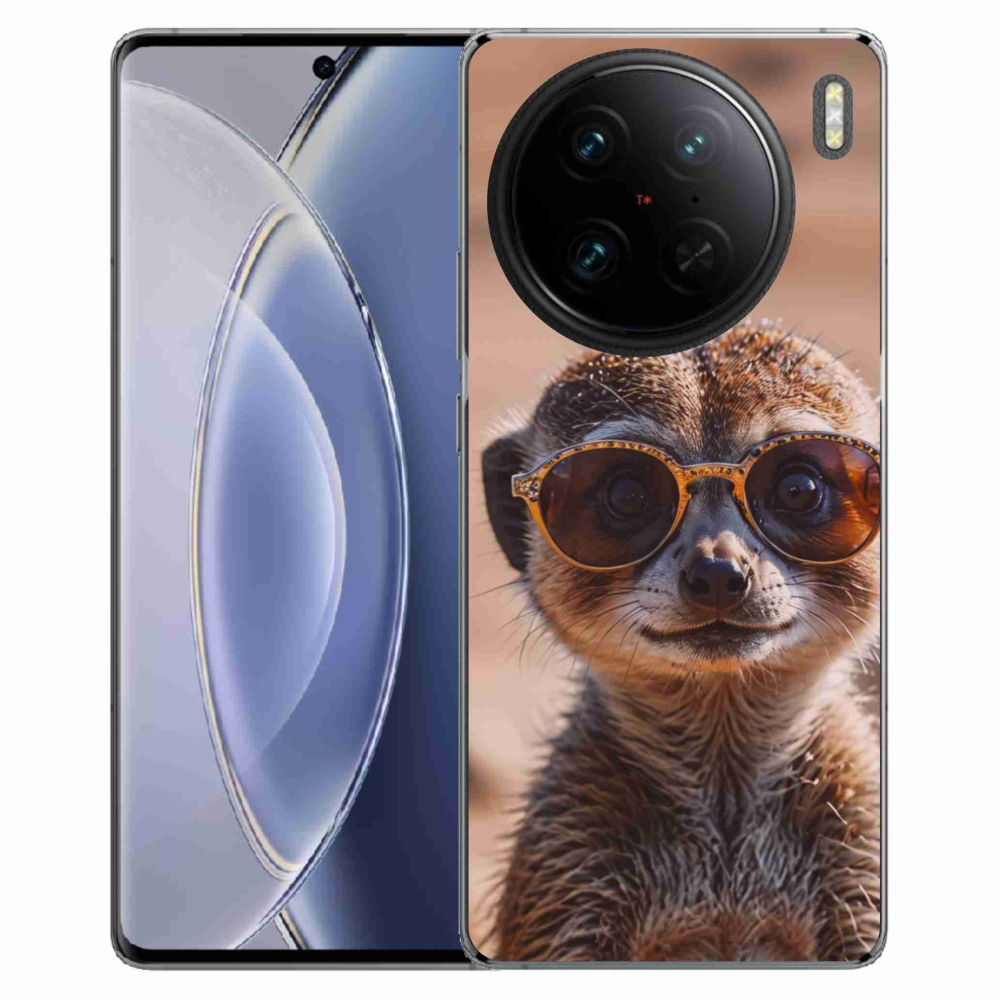 Gélový kryt mmCase na Vivo X90 Pro - štýlová surikata