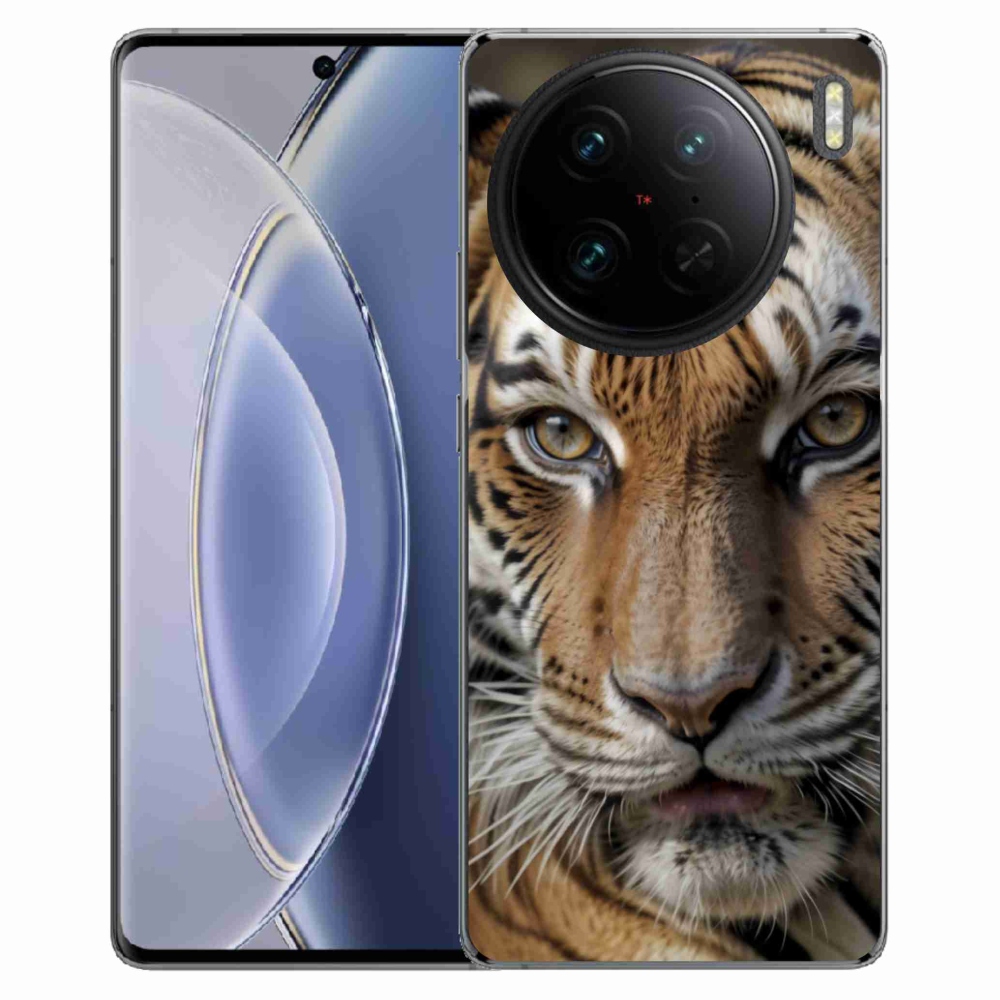Gélový kryt mmCase na Vivo X90 Pro - tigrie pohľad