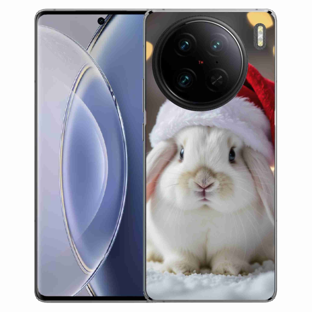 Gélový kryt mmCase na Vivo X90 Pro - vianočný králik