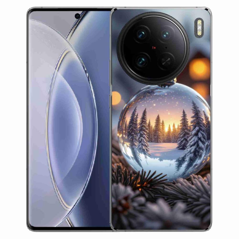 Gélový kryt mmCase na Vivo X90 Pro - vianočná ozdoba