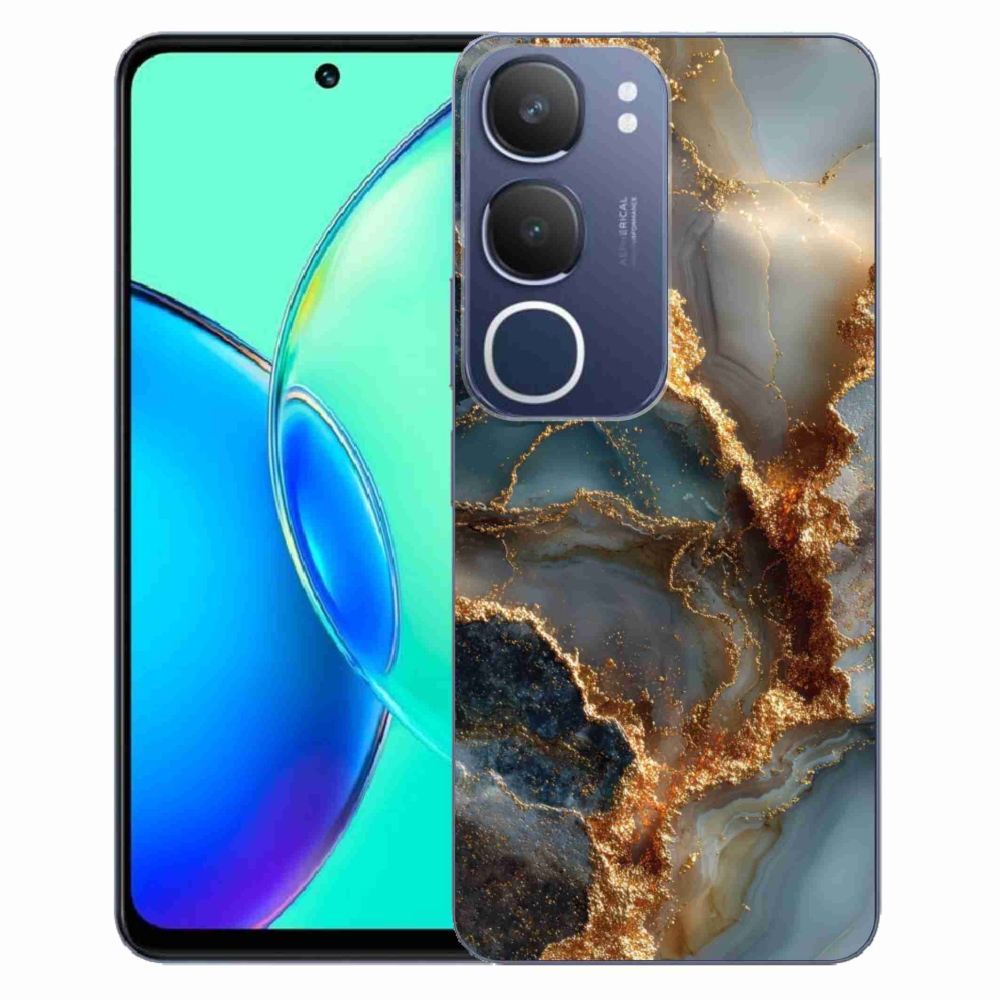 Gélový kryt mmCase na Vivo Y19S - abstraktný motív 33