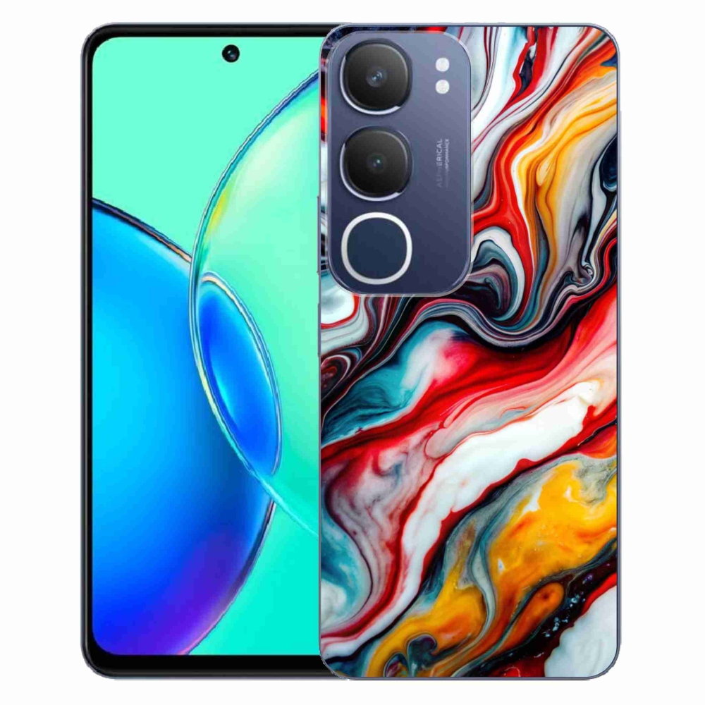 Gélový kryt mmCase na Vivo Y19S - abstraktný motív 35
