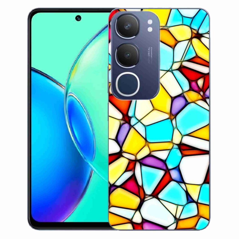 Gélový kryt mmCase na Vivo Y19S - abstraktný motív 40