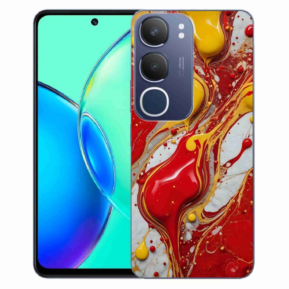 Gélový kryt mmCase na Vivo Y19S - abstraktný motív 42