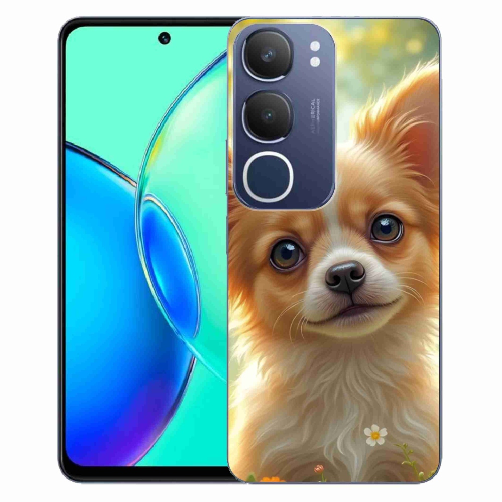 Gélový kryt mmCase na Vivo Y19S - čivava 5