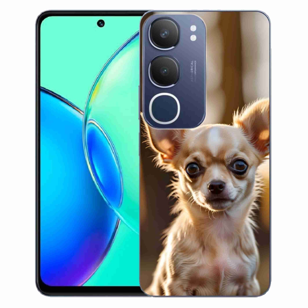 Gélový kryt mmCase na Vivo Y19S - čivava 6