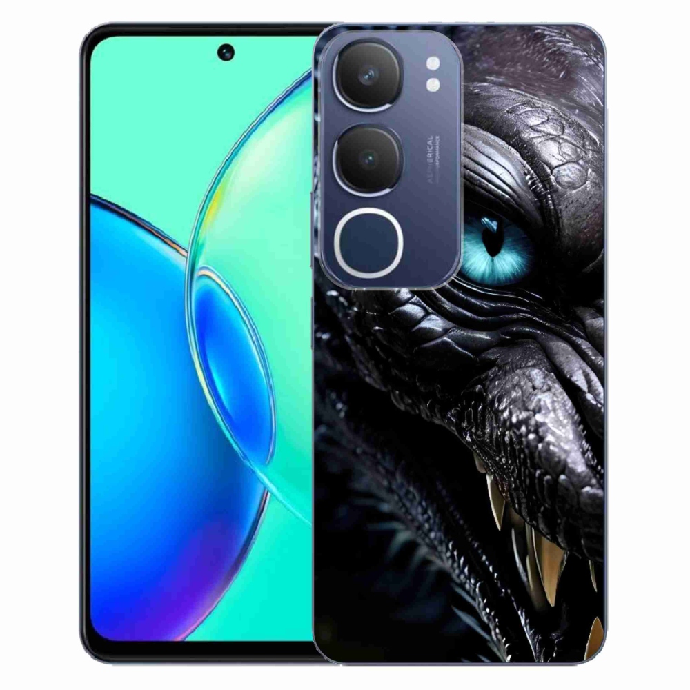Gélový kryt mmCase na Vivo Y19S - dračí pohľad