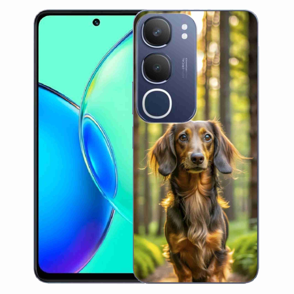 Gélový kryt mmCase na Vivo Y19S - jazvečík 4