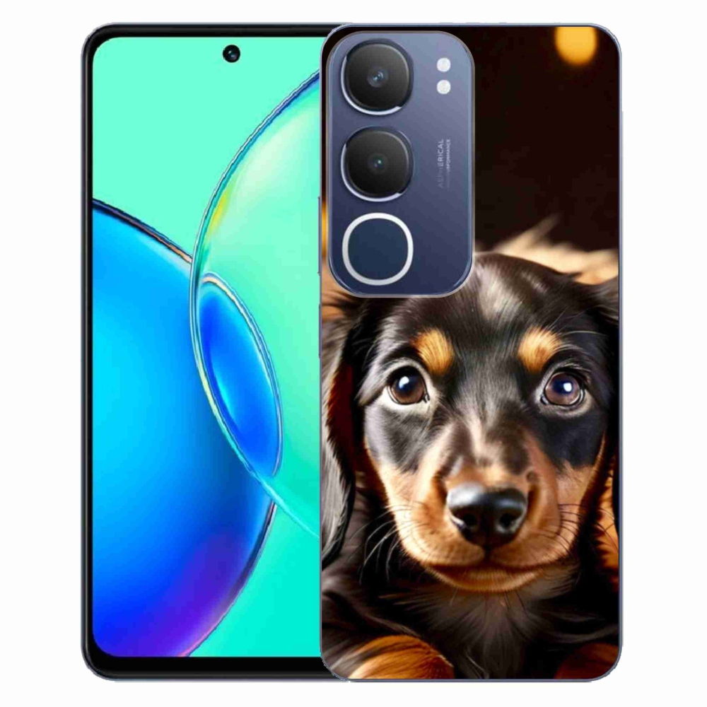 Gélový kryt mmCase na Vivo Y19S - jazvečík