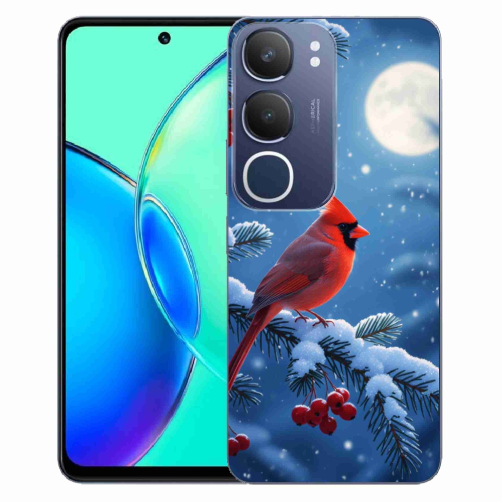 Gélový kryt mmCase na Vivo Y19S - kardinál červený