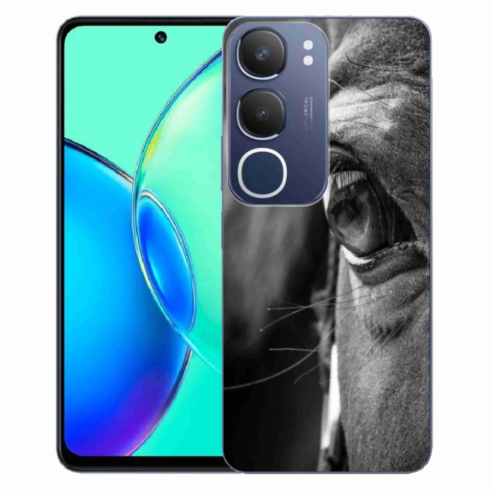 Gélový kryt mmCase na Vivo Y19S - konský pohľad